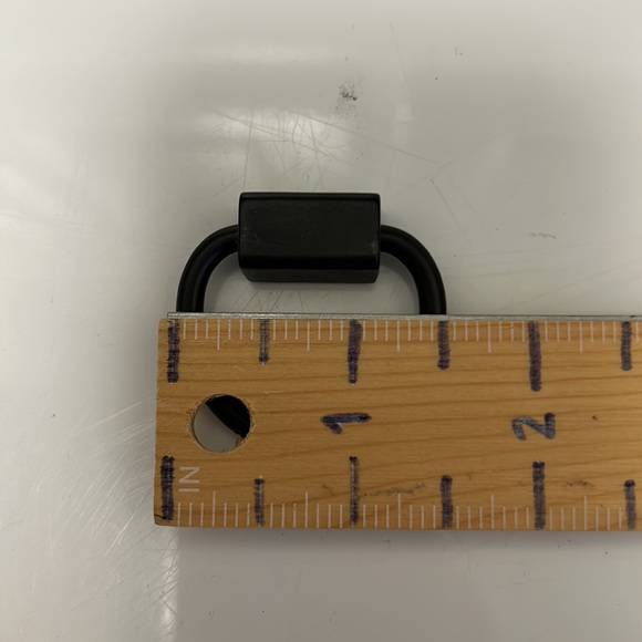 Set of 6, Hearth and Hand black iron pull knobs - Picture 3 of 4